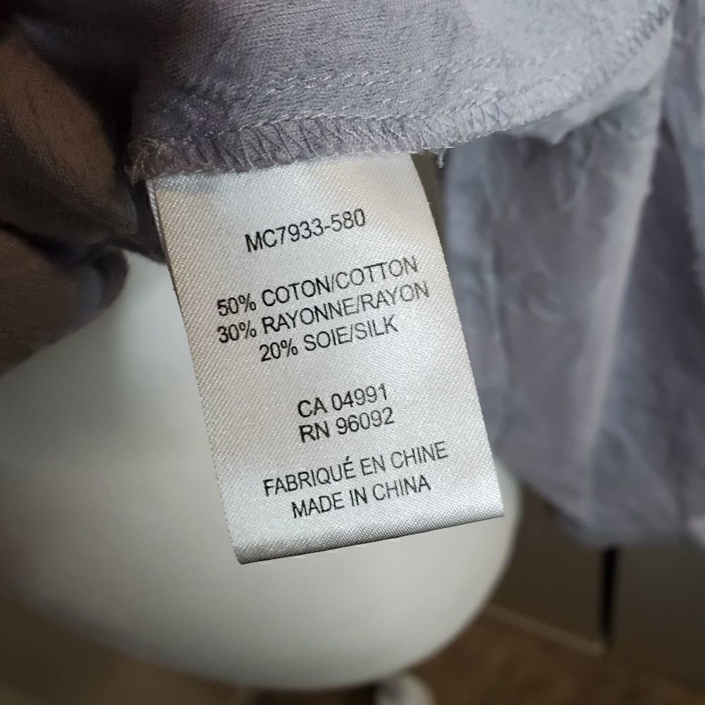 Katherine Barclay semisheer floral blouse M - Picture 7 of 11